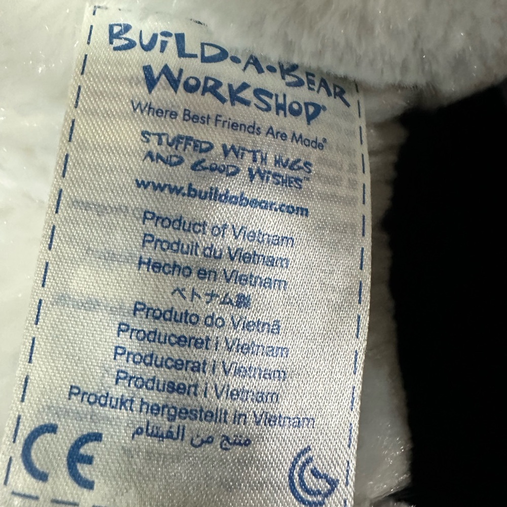 Build-A-Bear Gray and Pink Plush Mouse - Picture 3 of 3